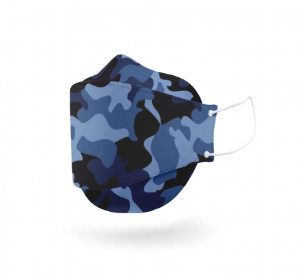Ochranná polomaska Ambrela® Ag+ “CAMOUFLAGE BLUE”