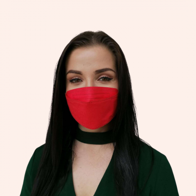3D Tvárová maska "RED" 3-vrstvová